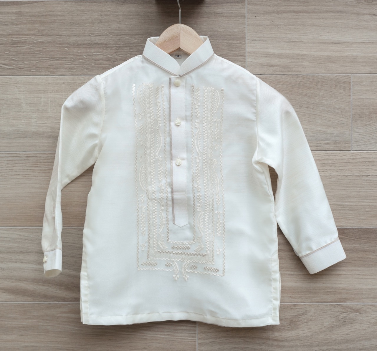 Boys Barong Tagalog Organza With